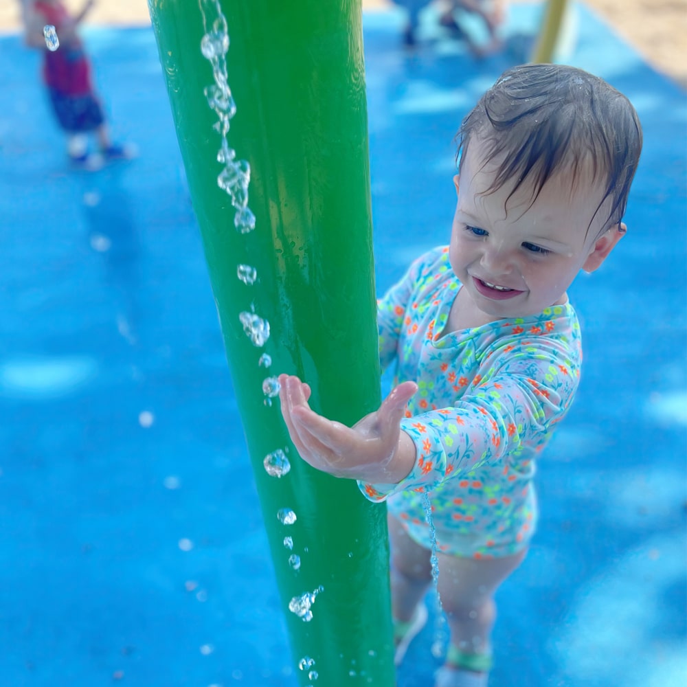 Get Ready For Outdoor Fun On An All-New Splash Pad
